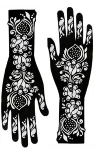 mehendi stencil stickers bridal mehendi